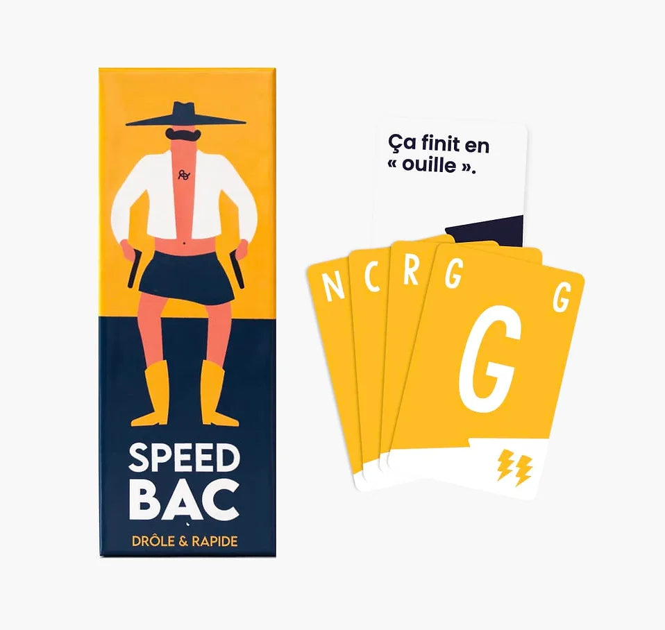 Speed ​​Bac Game - A quick and very, very funny little bac game!