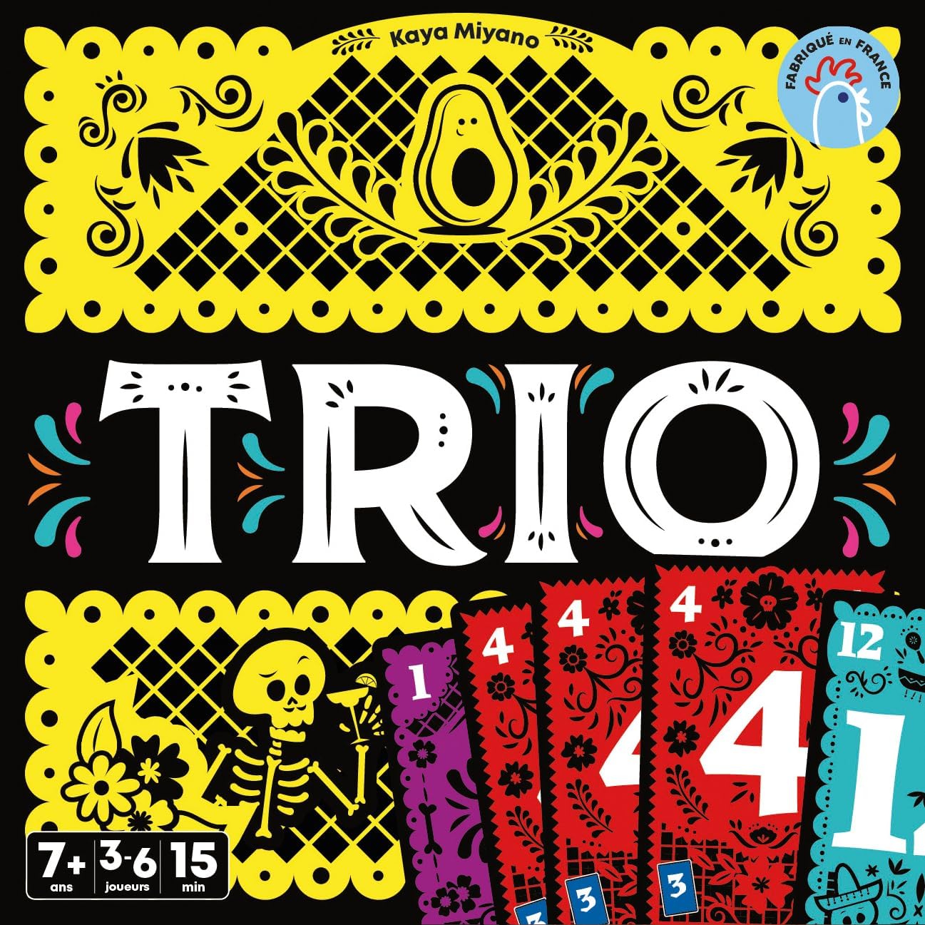 Trio le jeu de déduction et mémoire Made in France