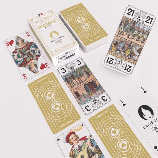 Jeu de tarot premium 78 cartes Paris 2024 - Made in France