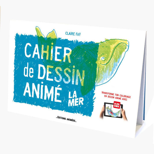 Animated coloring book The Sea - Made in France - Editions Animées