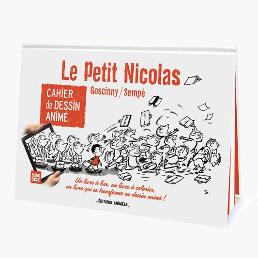 Animated coloring book Le Petit Nicolas - Made in France - Editions Animées