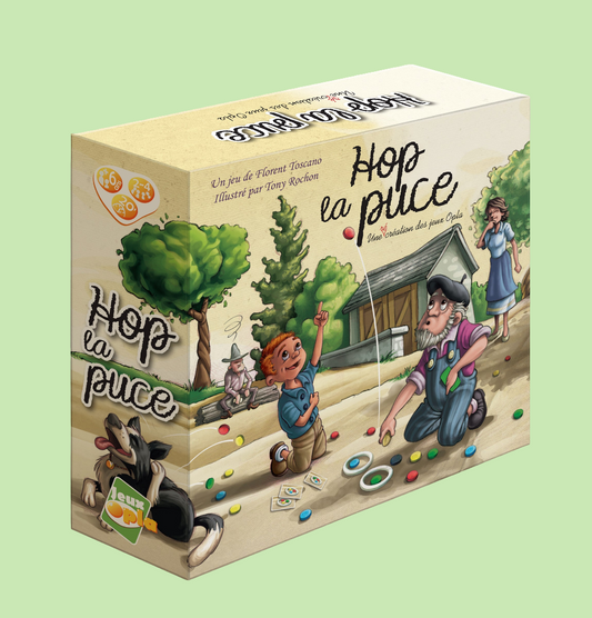 Jeu Hop la puce - Made in France - Jeux Opla