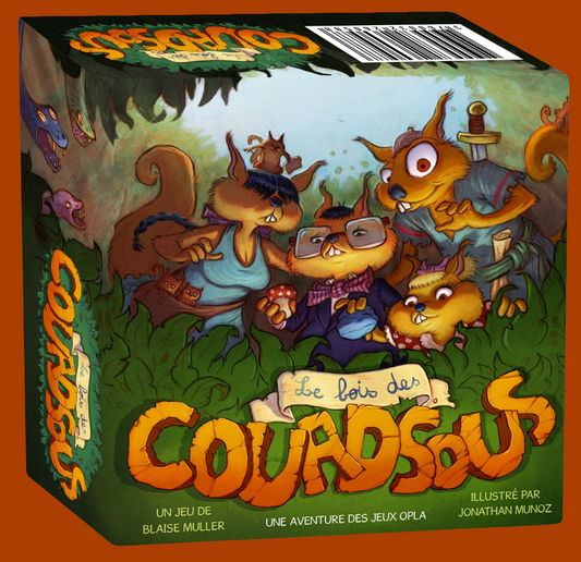 Les bois de Couadsous - made in France -Jeux Opla