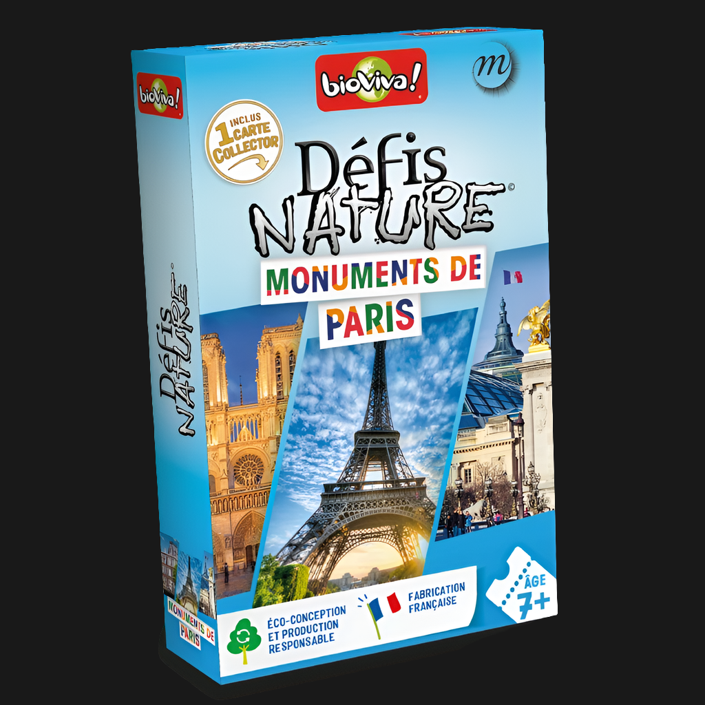 Nature Challenges Game Monuments of Paris - Learn while having fun