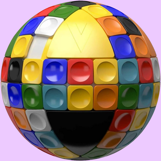 Casse-tête V SPHERE : un rubik's cube sphérique