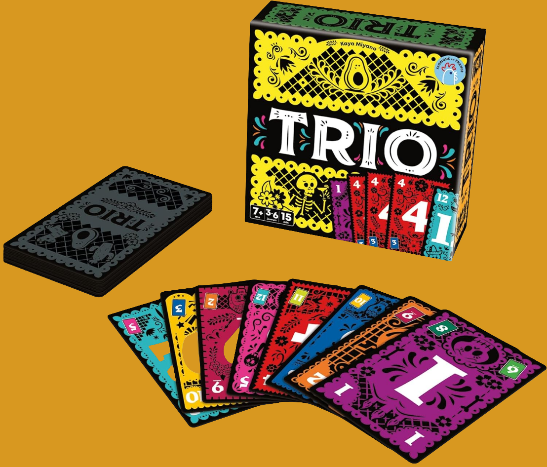 Trio le jeu de déduction et mémoire Made in France