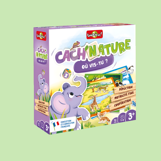 Cach'Nature - My first board game