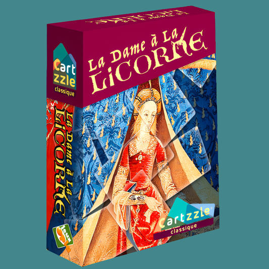 Cartzzle The lady with the unicorn - Made in France - Opla Games