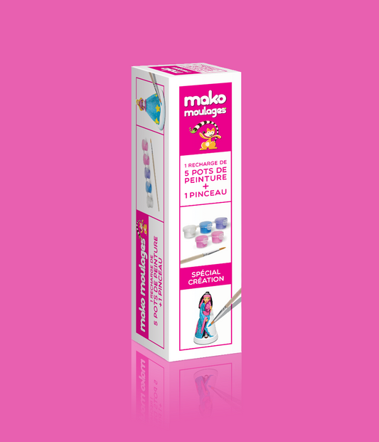 Girly paint refill - Made in France - Mako Moulages