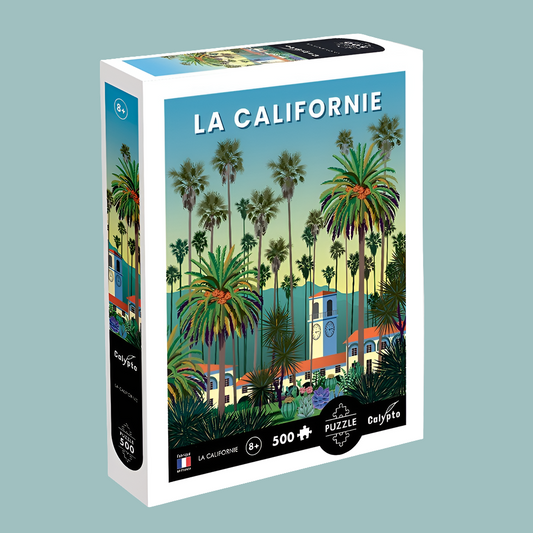 500 piece puzzle California - Made in France