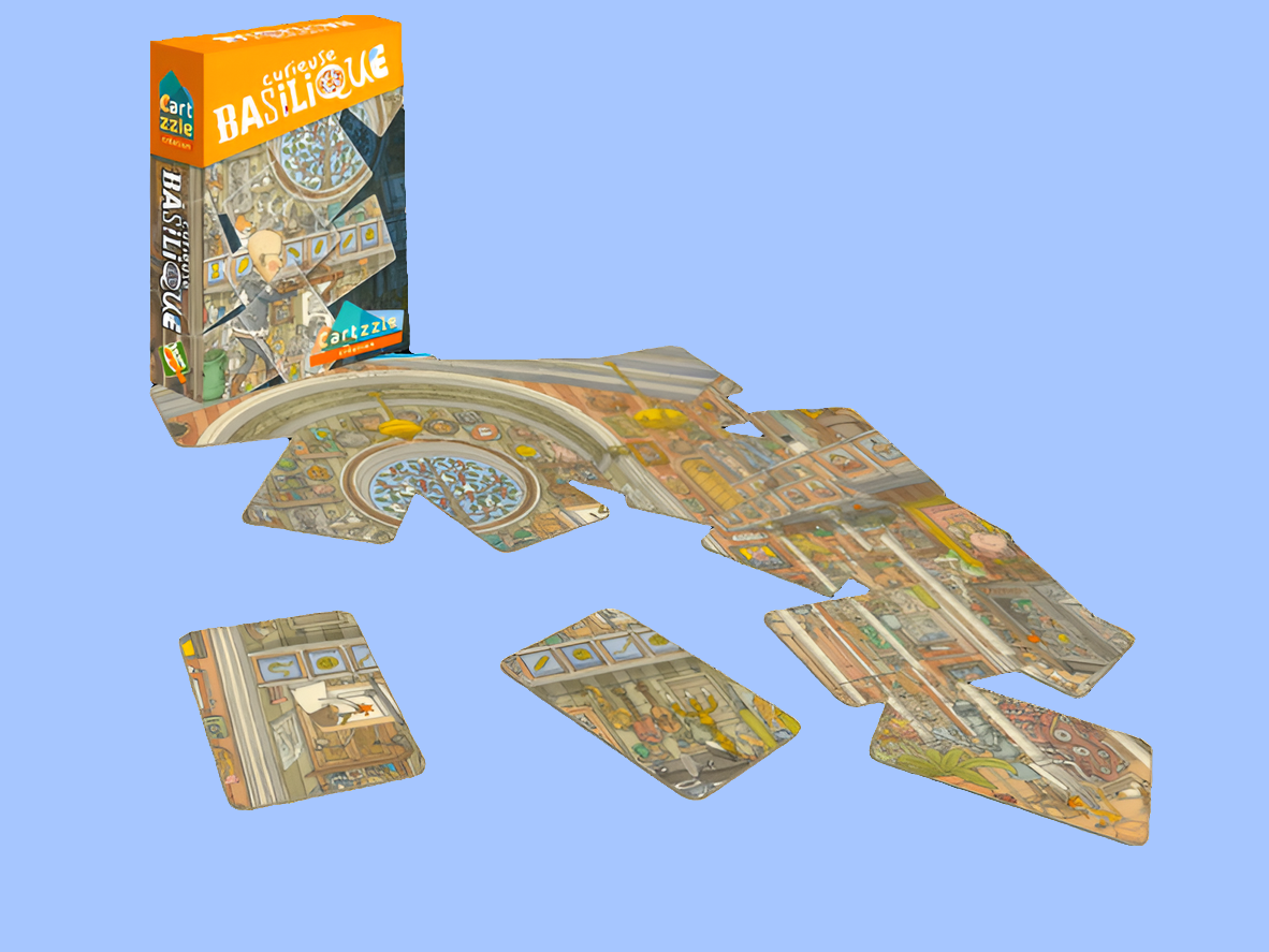 Cartzzle Curious Basilica - Made in France - Opla Games