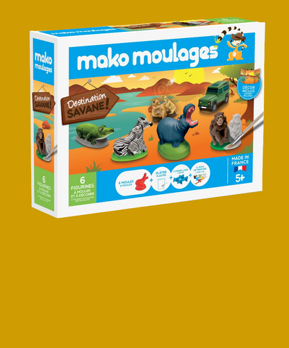 Large Destination Savane box set - Made in France - Mako Moulages