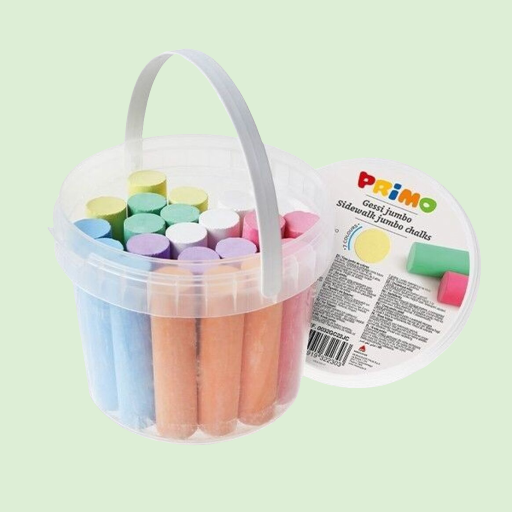 Seal of 22 large sidewalk chalks 