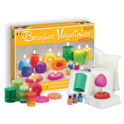 kit DIY bougies végétales