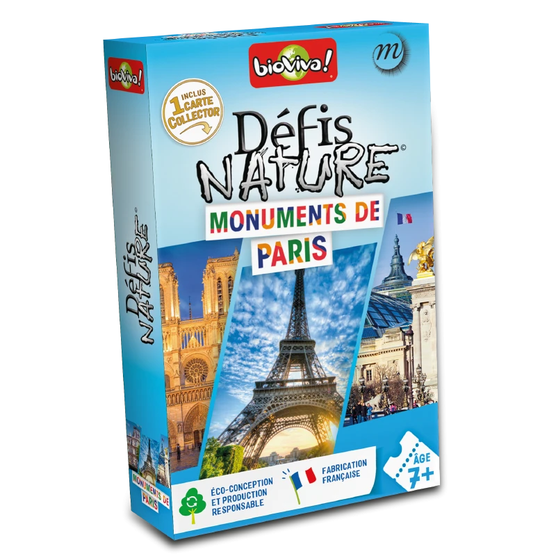 Nature Challenges Game Monuments of Paris - Learn while having fun