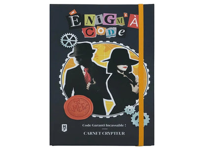 Enigm'A Code - Le carnet crypteur Made in France