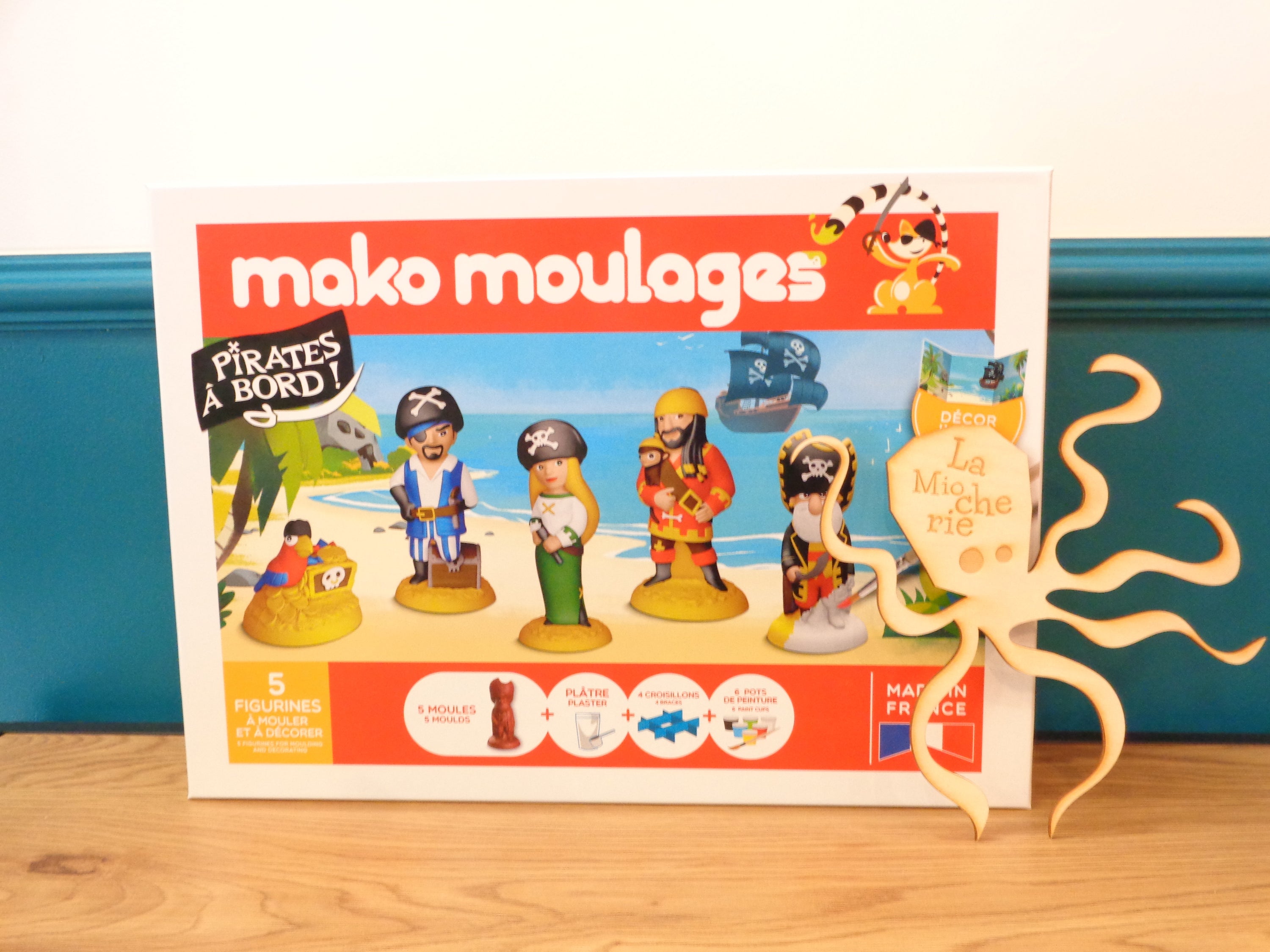 Pirates on board box set! - Made in France - Mako Moulages