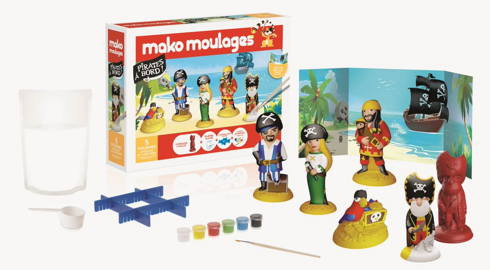 Pirates on board box set! - Made in France - Mako Moulages
