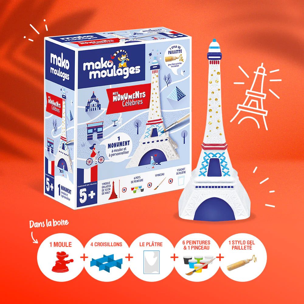 Kit la Tour Eiffel Paris - Made in France - Mako Moulages – La Miocherie