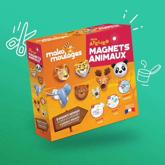 My Workshop Animal Magnets - Made in France - Mako Moulages