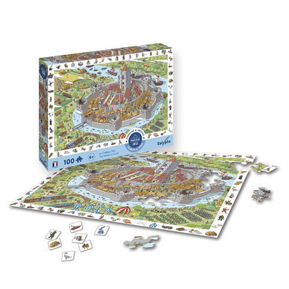 Find &amp; Find Puzzle 100 pieces, 2 models to choose from - Made in France