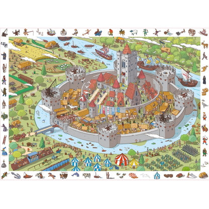 Find &amp; Find Puzzle 100 pieces, 2 models to choose from - Made in France