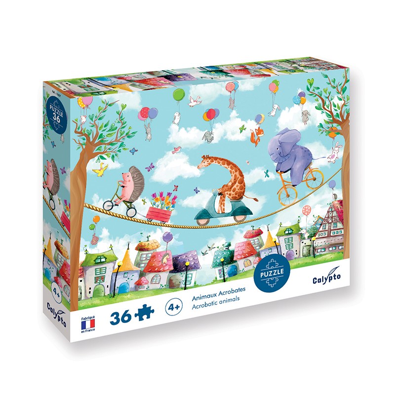 Puzzles 36 pièces, 5 modèles au choix - Made in France