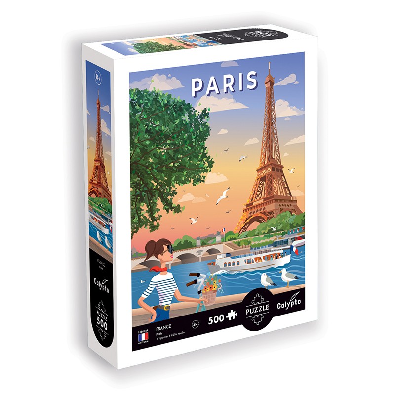 Puzzle 500 pièces Paris - Made in France