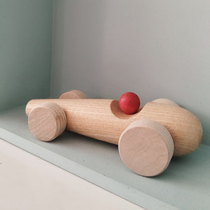 formule 1 bébé en bois naturel