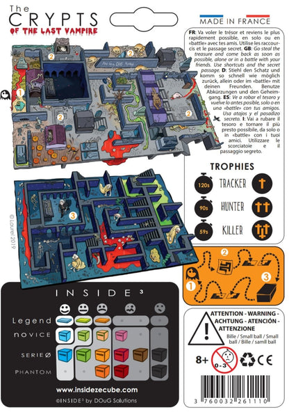 Casse tête Legend The Crypts - Labyrinthe de poche niveau 3