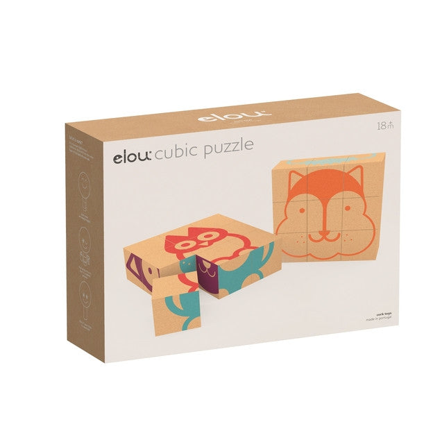 Le Puzzle cubique - Gros cubes en liège