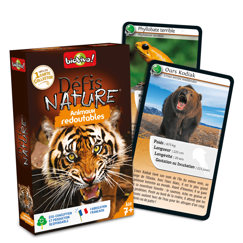 Défis Nature Animaux Redoutables - Made in France - Bioviva