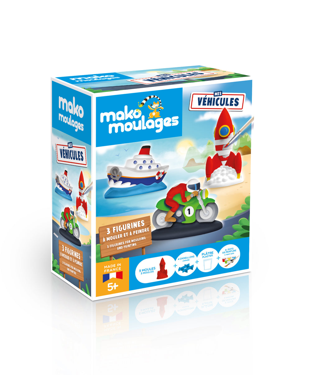 My Vehicles Box - Made in France - Mako Moulages