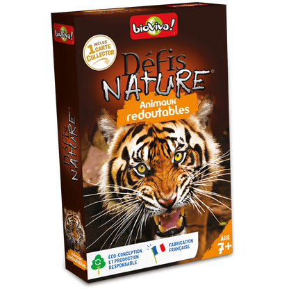 Nature Challenges Fearsome Animals - Made in France - Bioviva