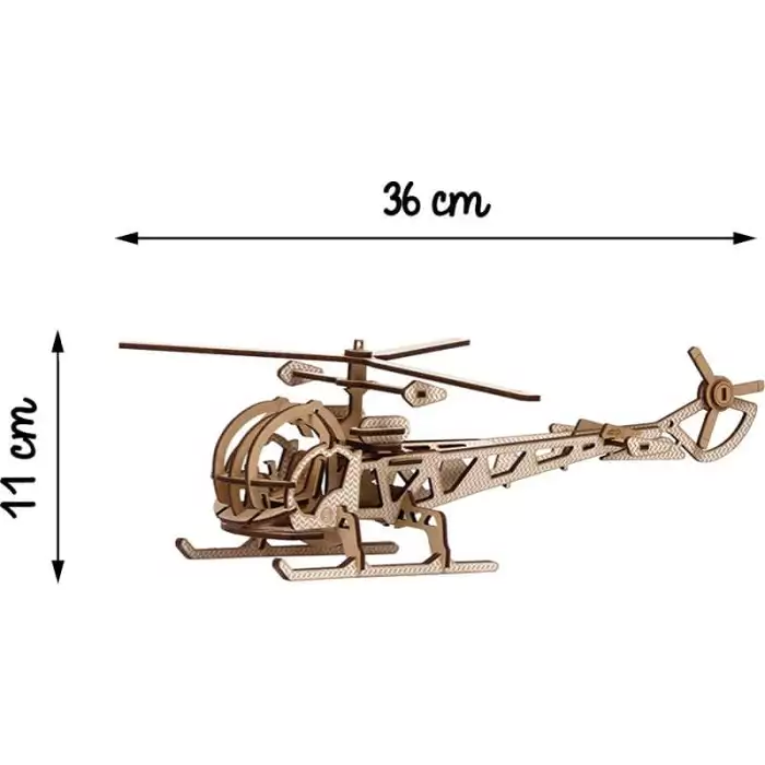 The Yellow Helicopter model - Made in France - Kelpi